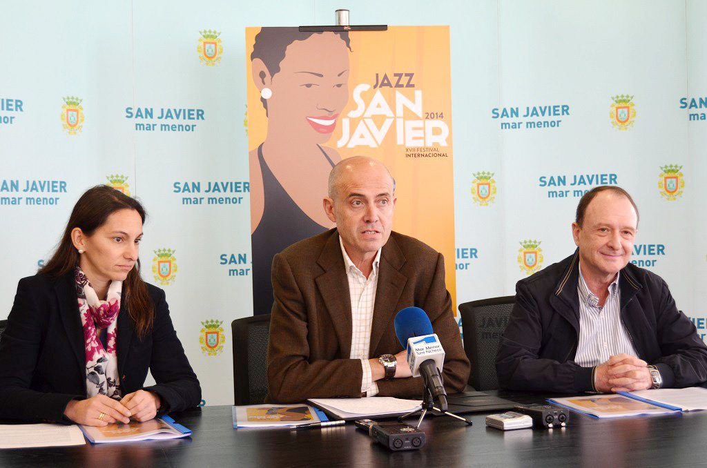 Presentaci�n festival de jazz de San Javier 2014 